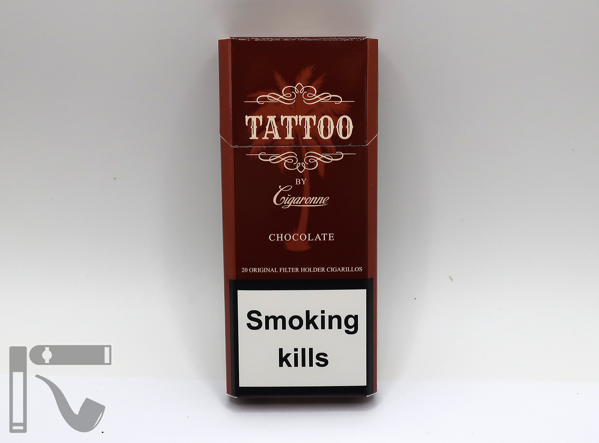 Сигариллы Tattoo Chocolate с чёрного рынка. Фото: © канал "Уголок Курильщика"