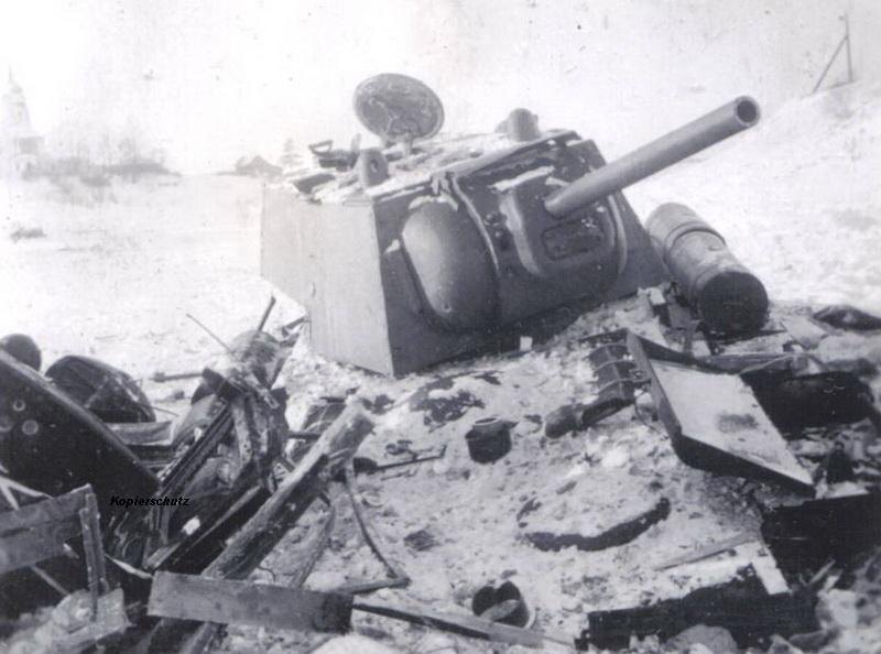 Танк КВ-1 производства ЧКЗ выпуска октября - декабря 1941 года