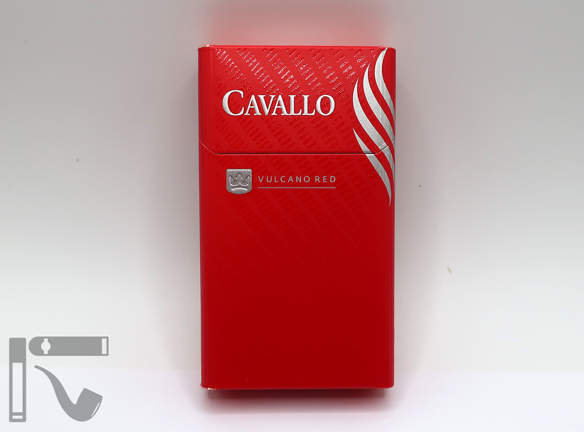 Сигареты Cavallo Vulcano Red. Фото: © канал "Уголок Курильщика"