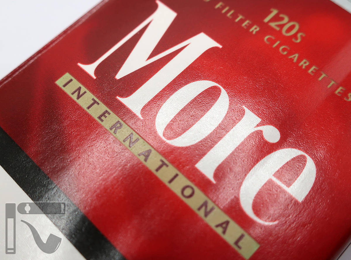 Сигареты More International Red. Фото: © канал "Уголок Курильщика"