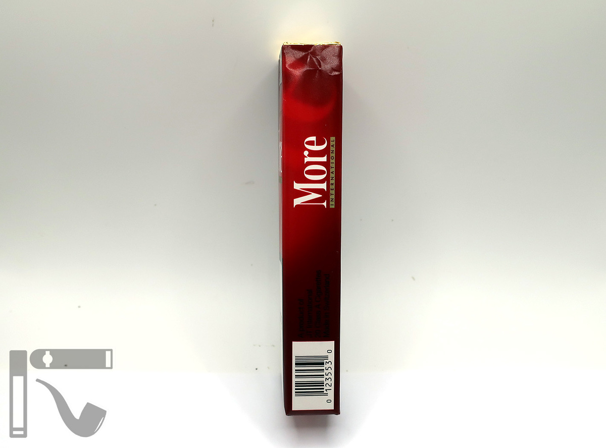 Сигареты More International Red. Фото: © канал "Уголок Курильщика"