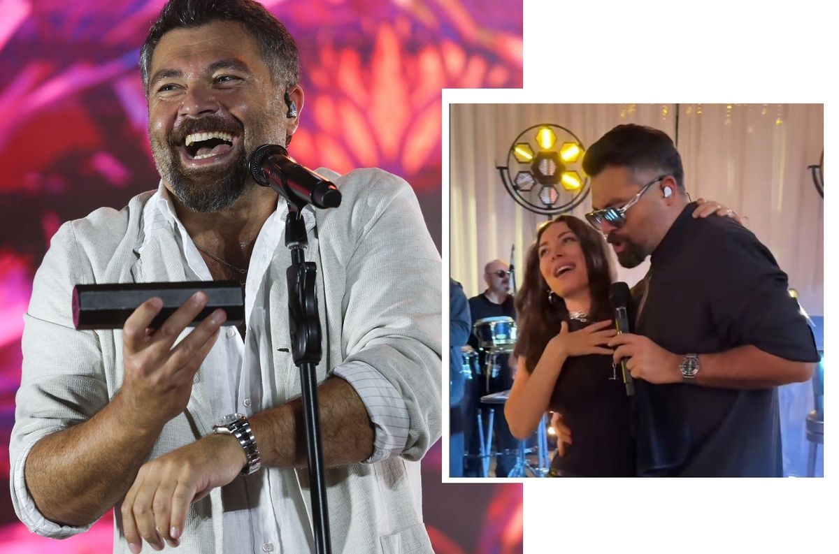 Элина Чага сама не ожидала такого крепкого «прихвата». Фото: социальные сети.