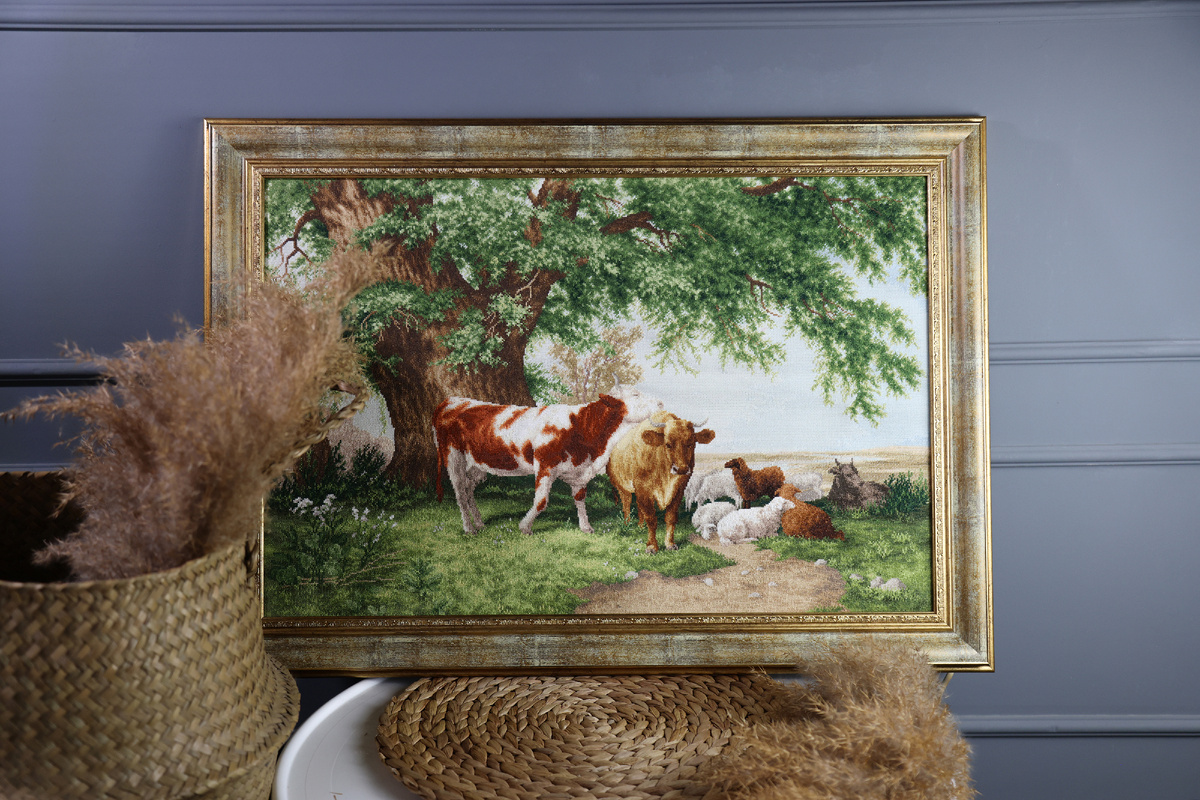 МК 112 Стадо под деревьями