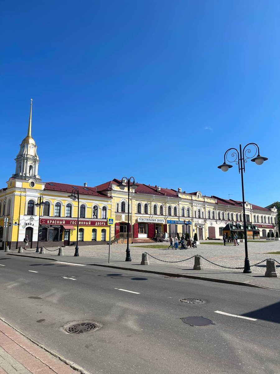 Центральная площадь в историческом центре 