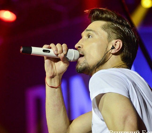 Дима Билан на концерте в Бобруйске