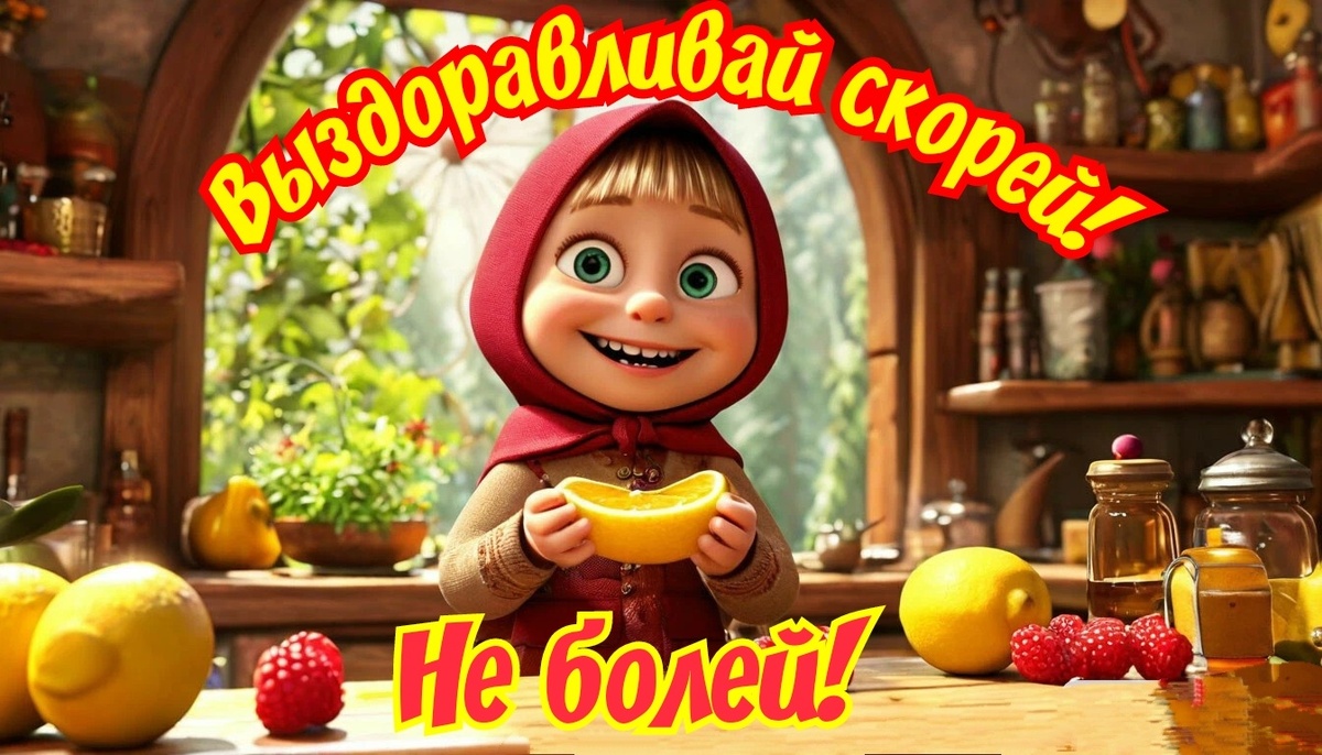 Выздоравливай скорей! Не болей!