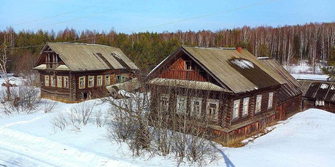 ЗАБРОШЕННАЯ ДЕРЕВНЯ ПИЧУГИНО В ЛЕСАХ СЕВЕРА НИЖЕГОРОДСКОЙ ОБЛАСТИ