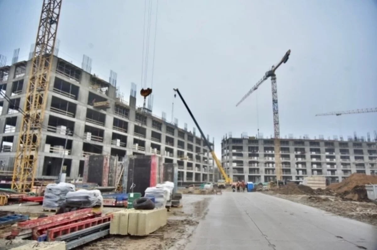    В Орле продолжают строить межвузовский студенческий кампус