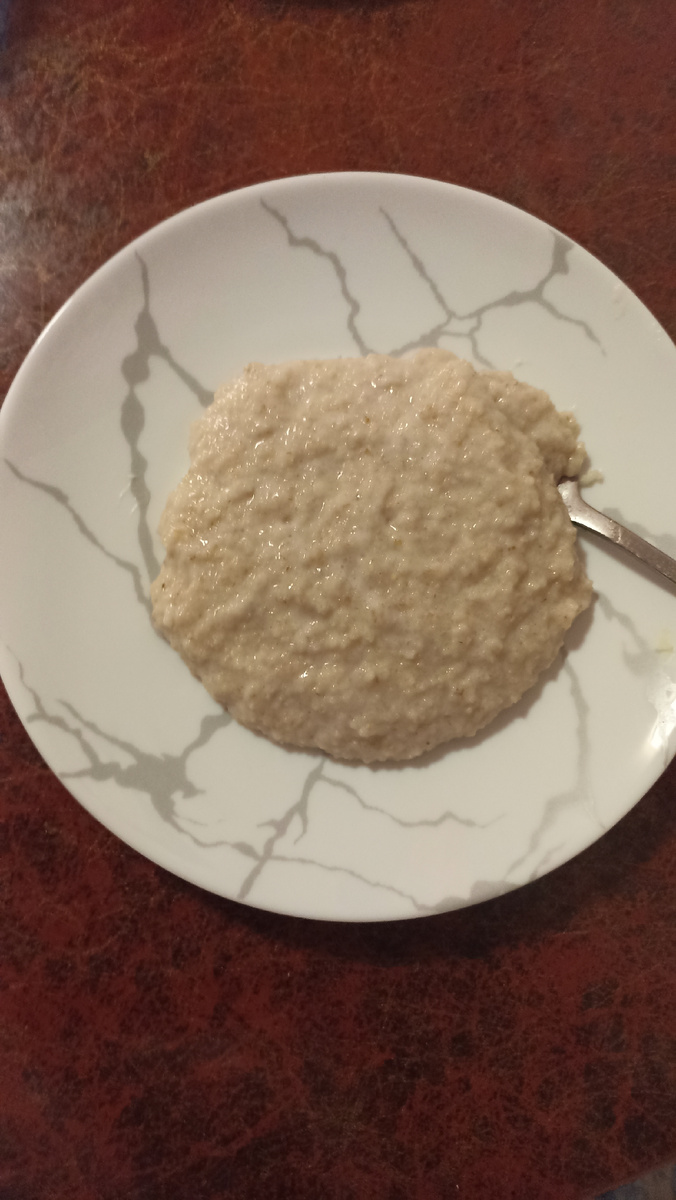 Каша из овсяных отрубей.