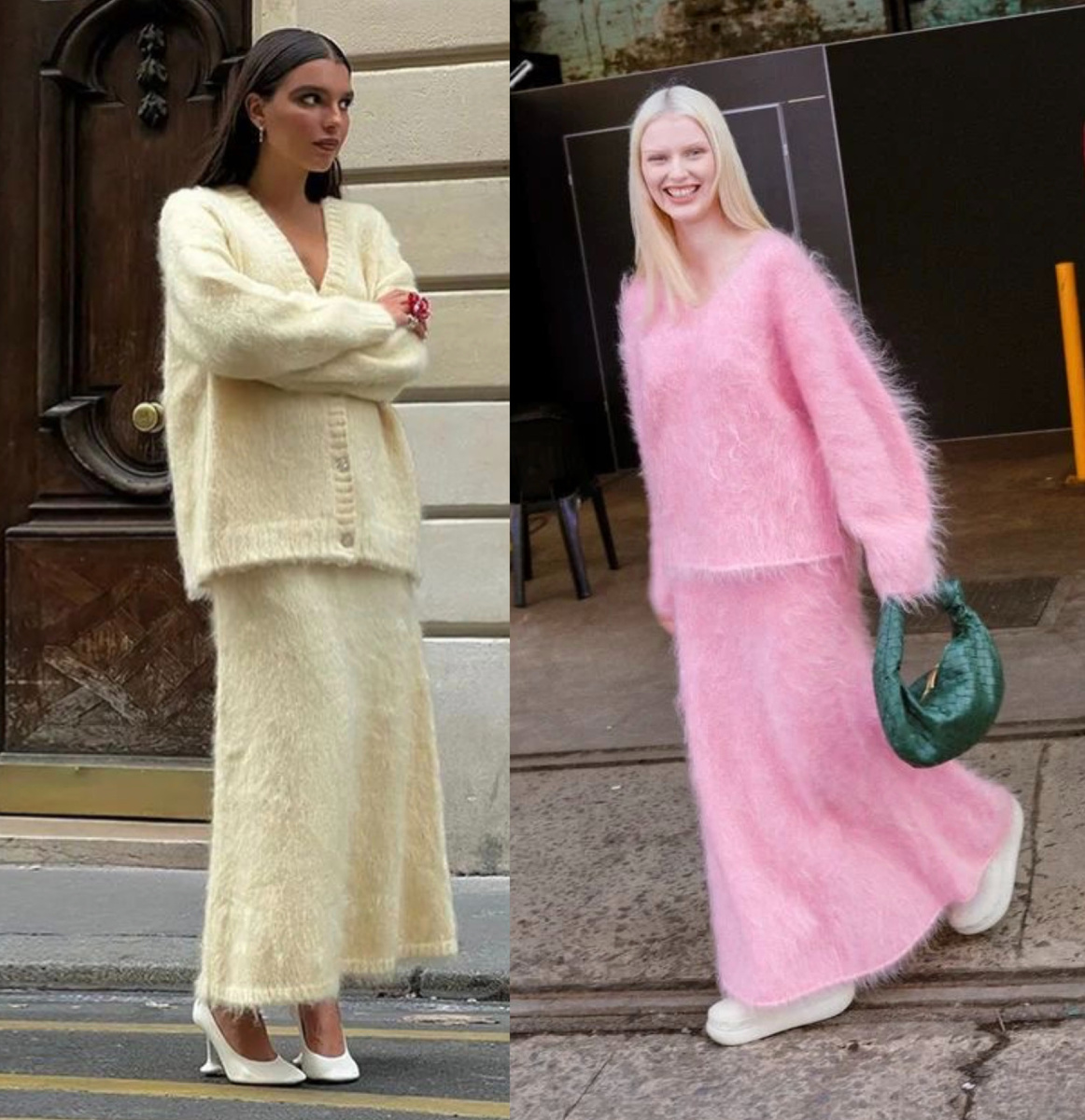 Пушистый трикотаж