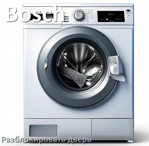 
Как открыть дверь стиральной машины Bosch если она не открывается после стирки и заблокирована
