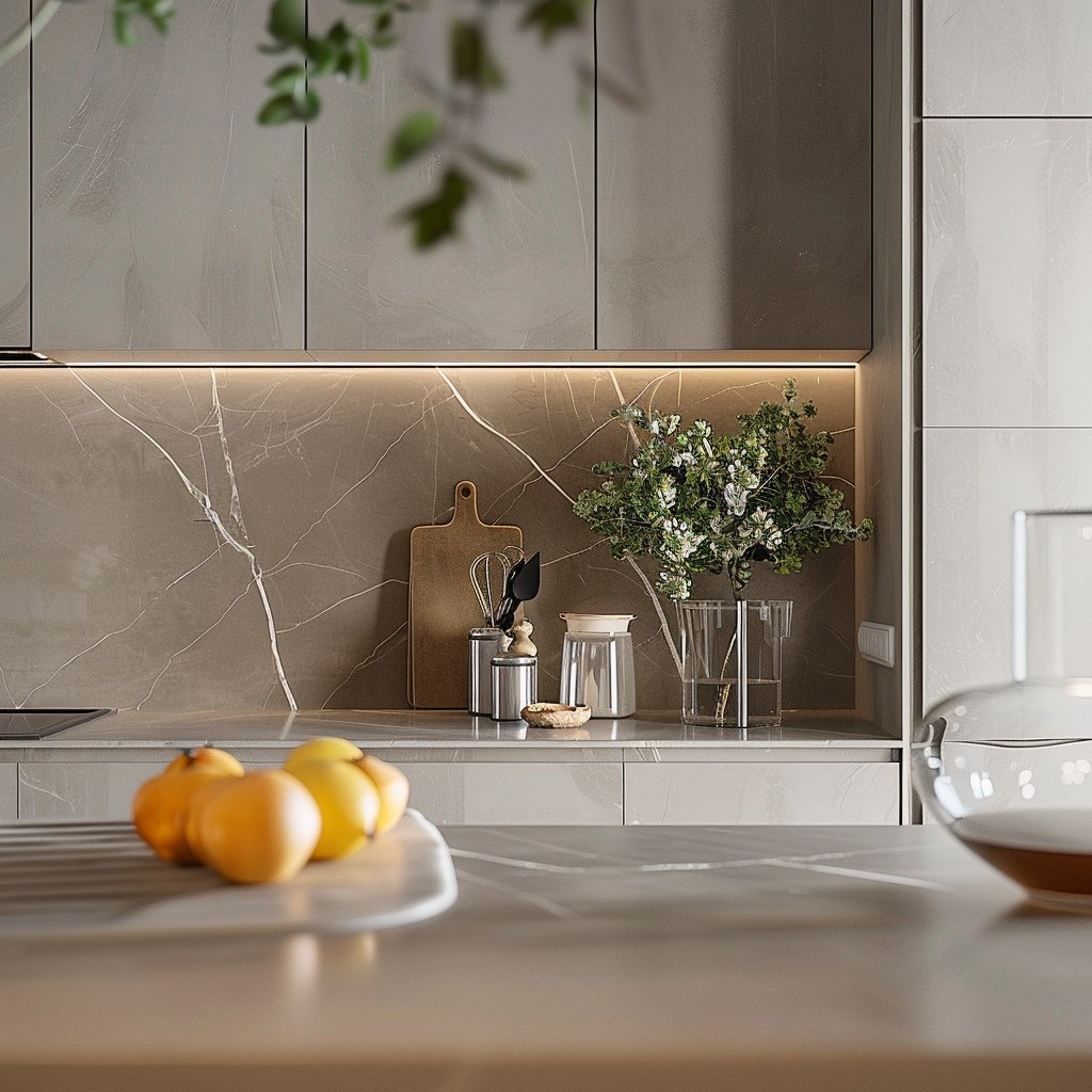 Зональное освещение кухонной столешницы