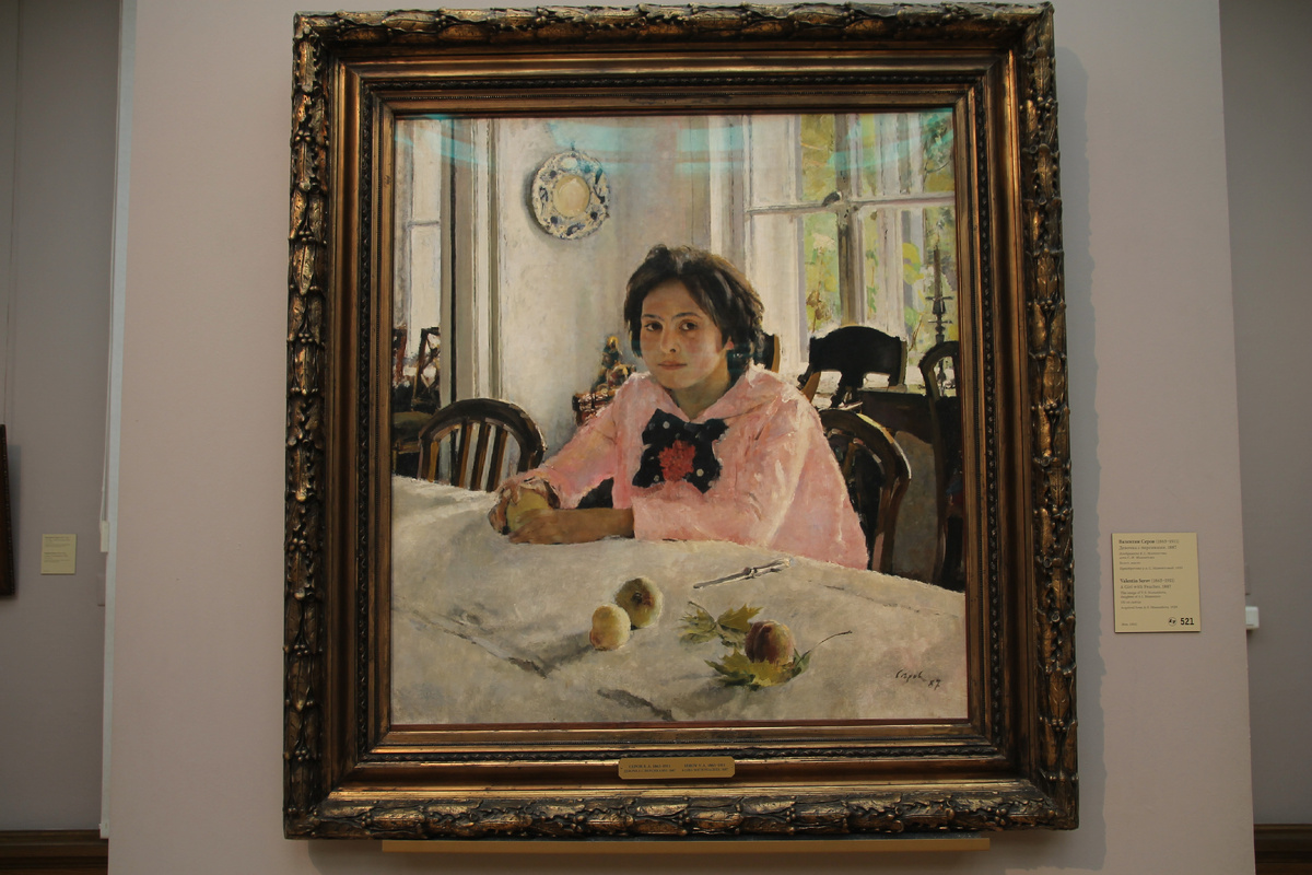 В.Серов. Девочка с персиками