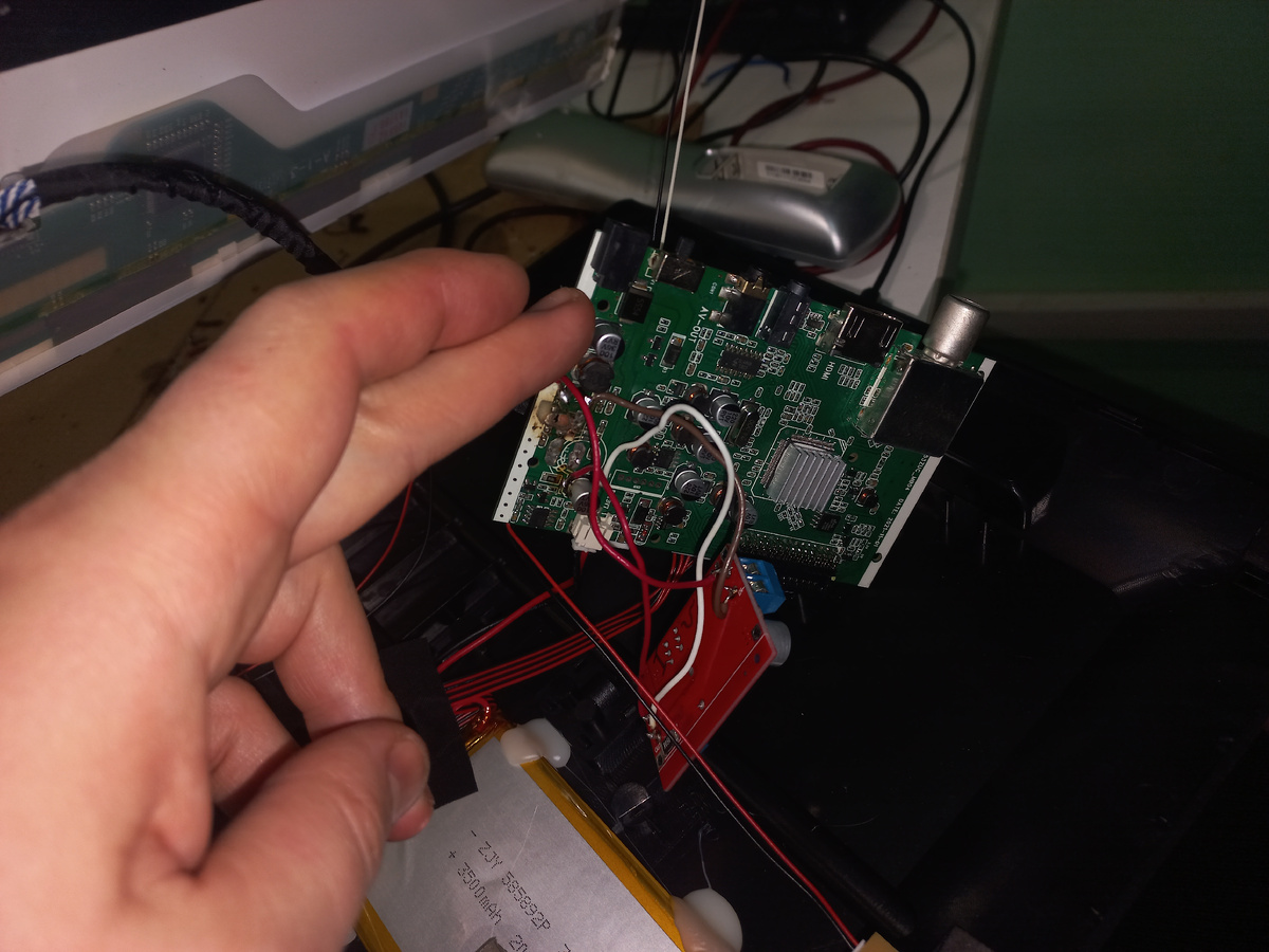 Замена преобразователя напряжения в ТВ