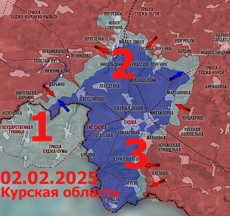 Общая карта.