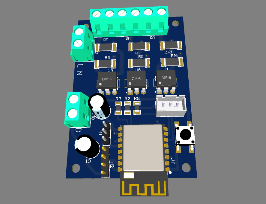 Старая плата.