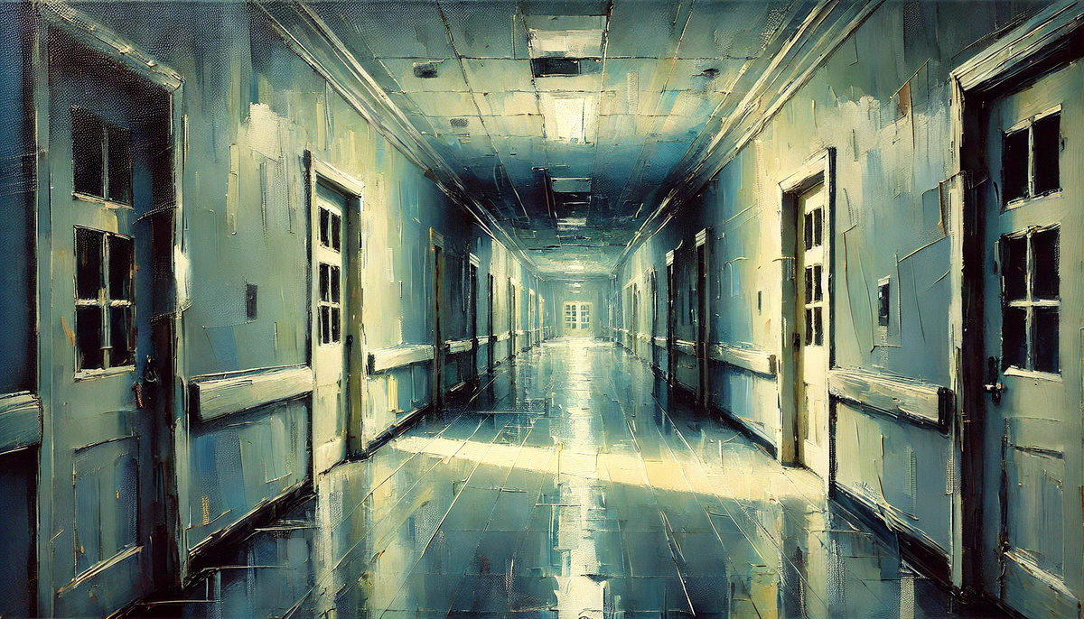 Что таят в себе коридоры заброшенной психиатрической клиники? 