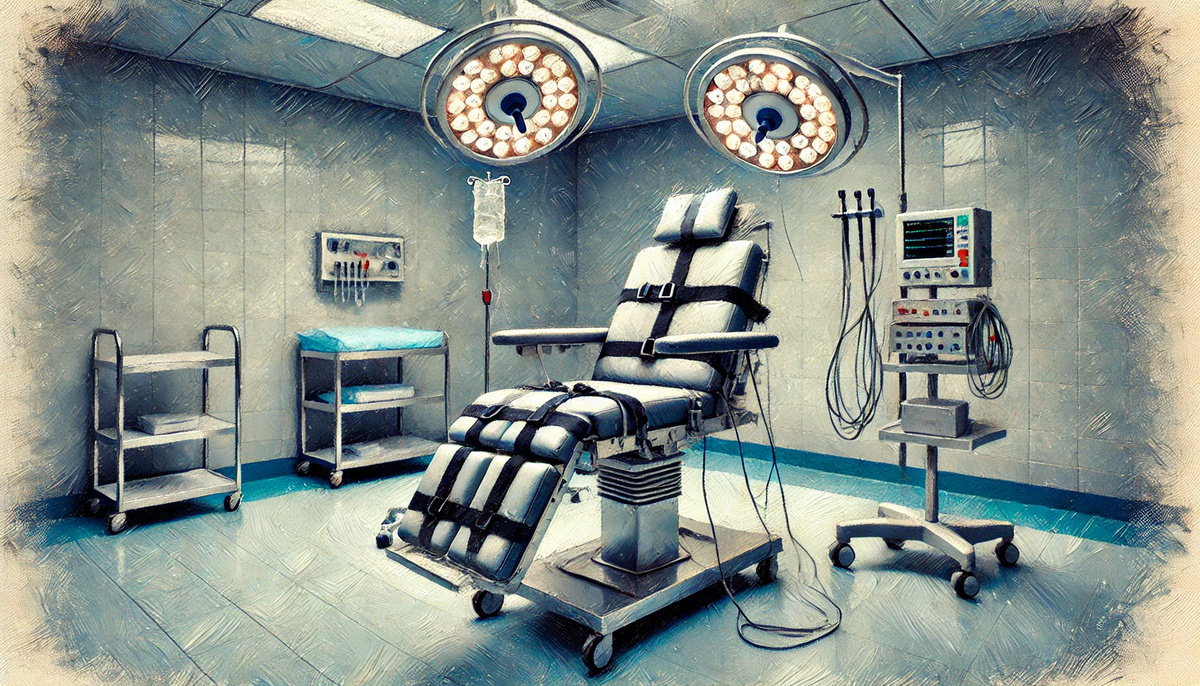 Зачем в лечебнице оставили кресло для электрошока, к тому же — рабочее? 