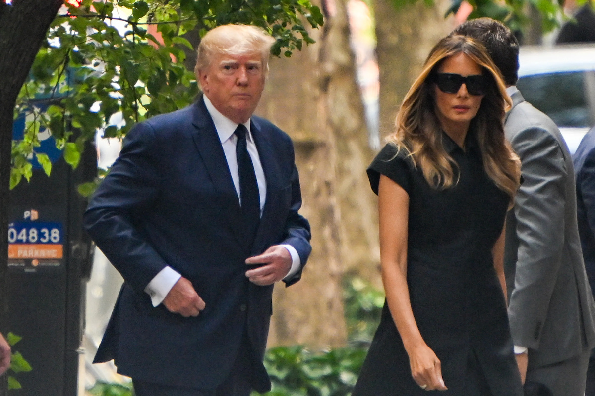 Дональд и Мелания Трамп