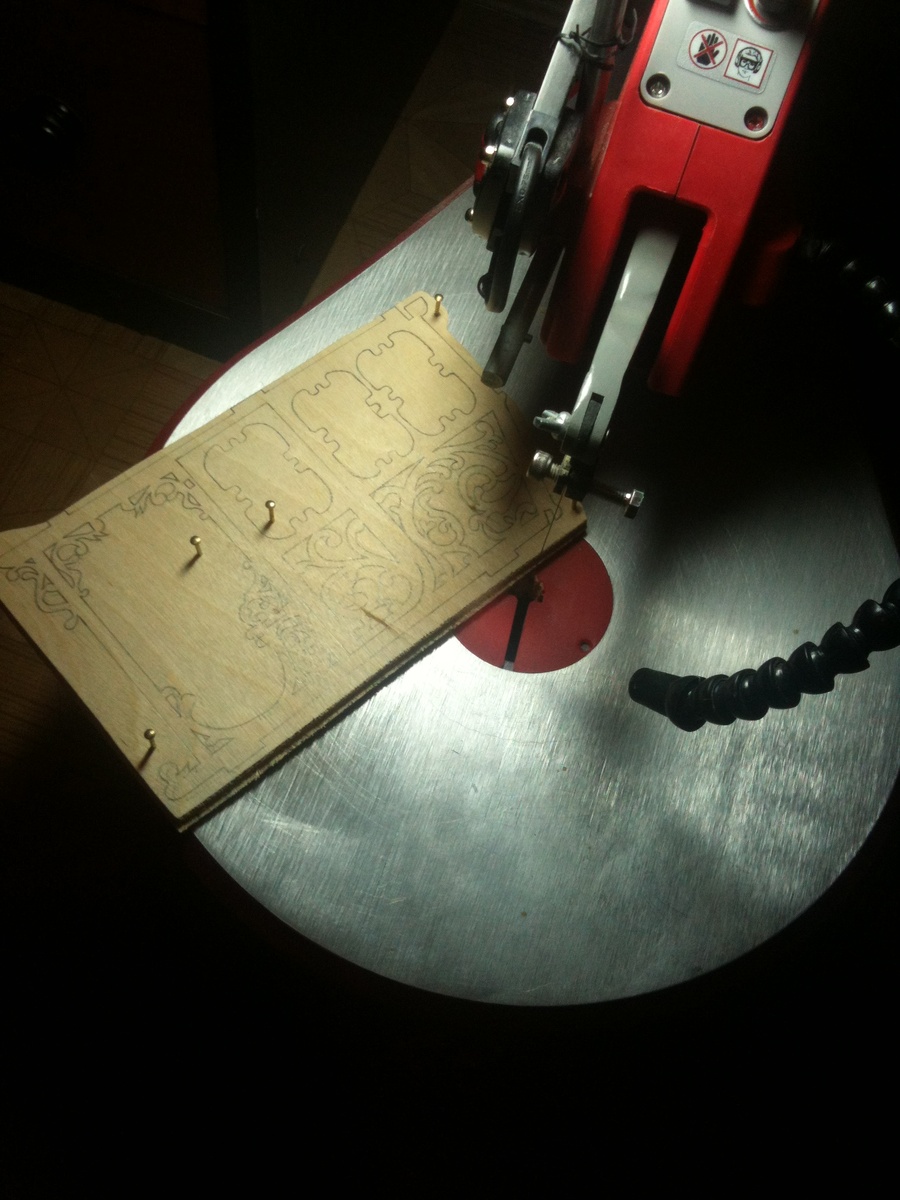 На тот момент я только недавно приобрёл станочек. Ещё привыкал к нему.