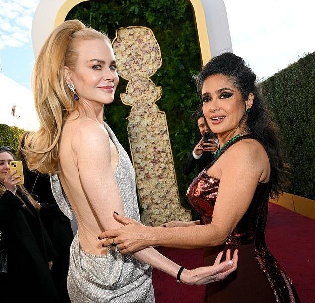 Николь Кидман, 57 лет, и Сальма Хайек, 58 ле, судя по всему, положили конец всем слухам о вражде между ними