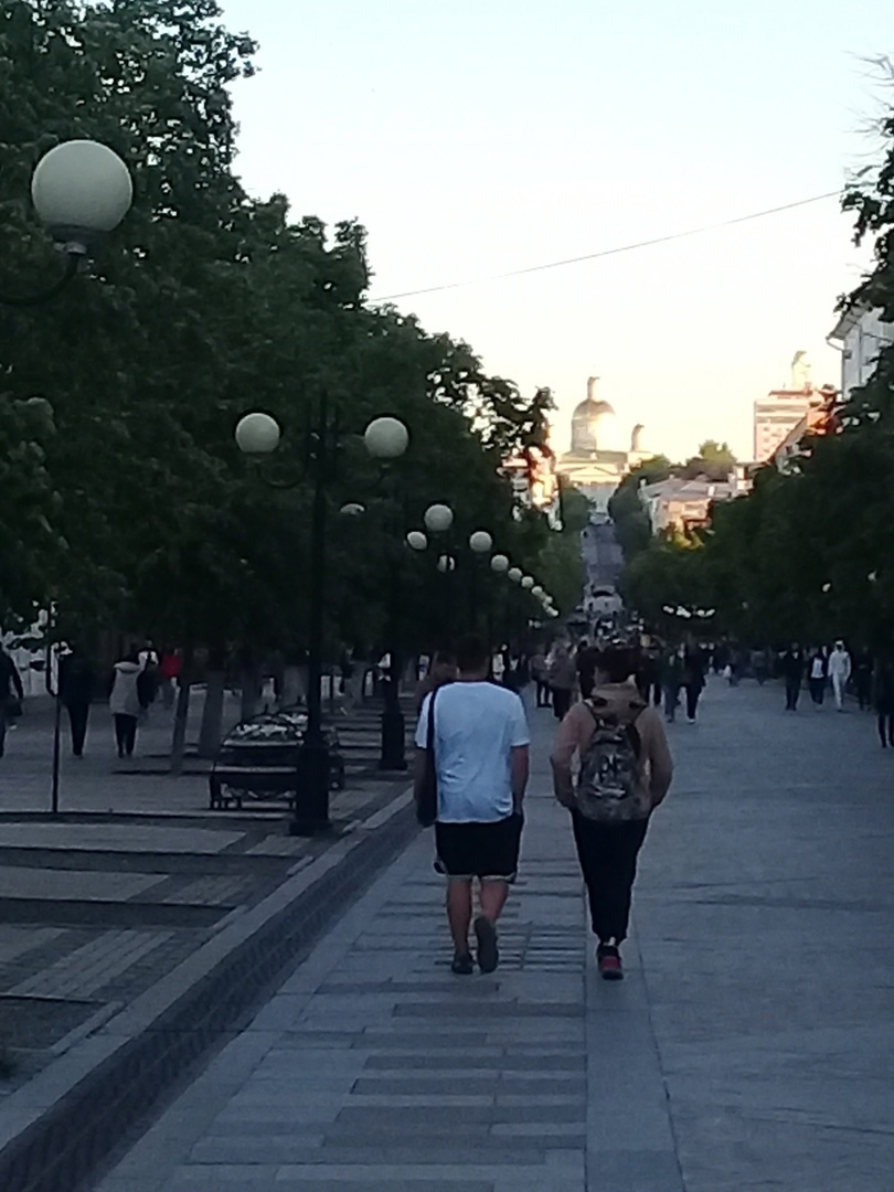 Вечерняя Московская (фото автора - 2024)