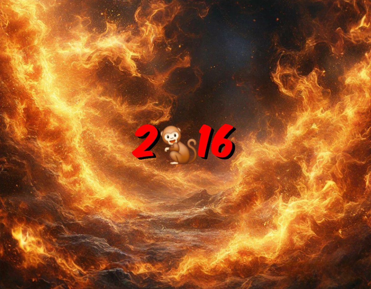 2016 год в восточном календаре и китайском гороскопе: Огненная Обезьяна