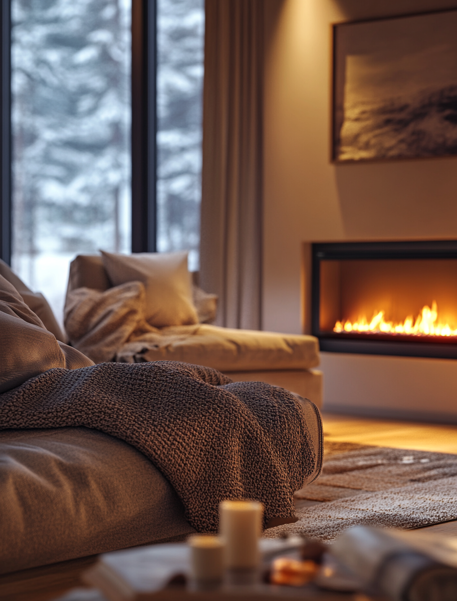    Электрические камины: как создать уют и безопасность в вашем доме без лишних хлопот Kamin