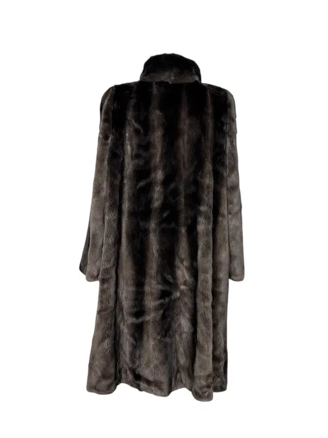 Переделка пальто из меха норки. Ателье Ирины Берзиной.