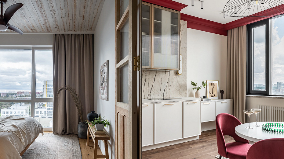 Слева проект Катерины Караваевой. Справа проект Карины Алтуниной