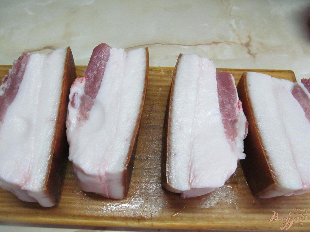 сало с прослойкой