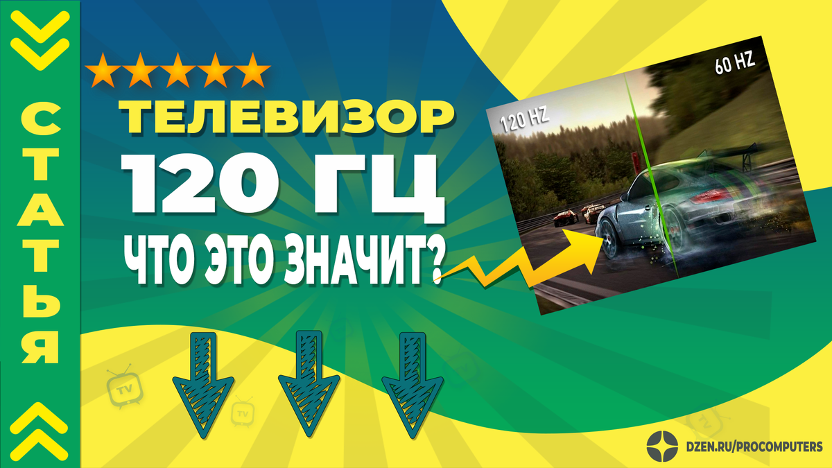 Нужно ли 120 герц в телевизоре?
