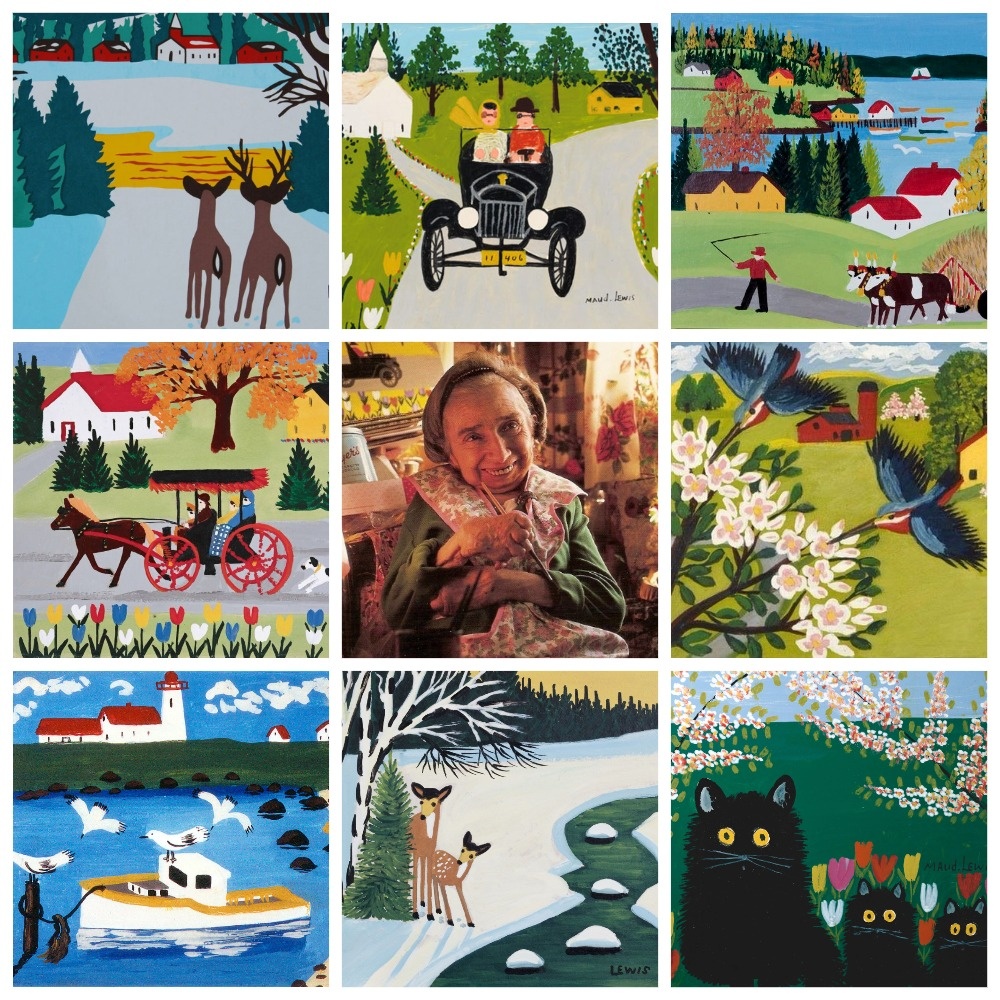 Мод Льюис и ее картины