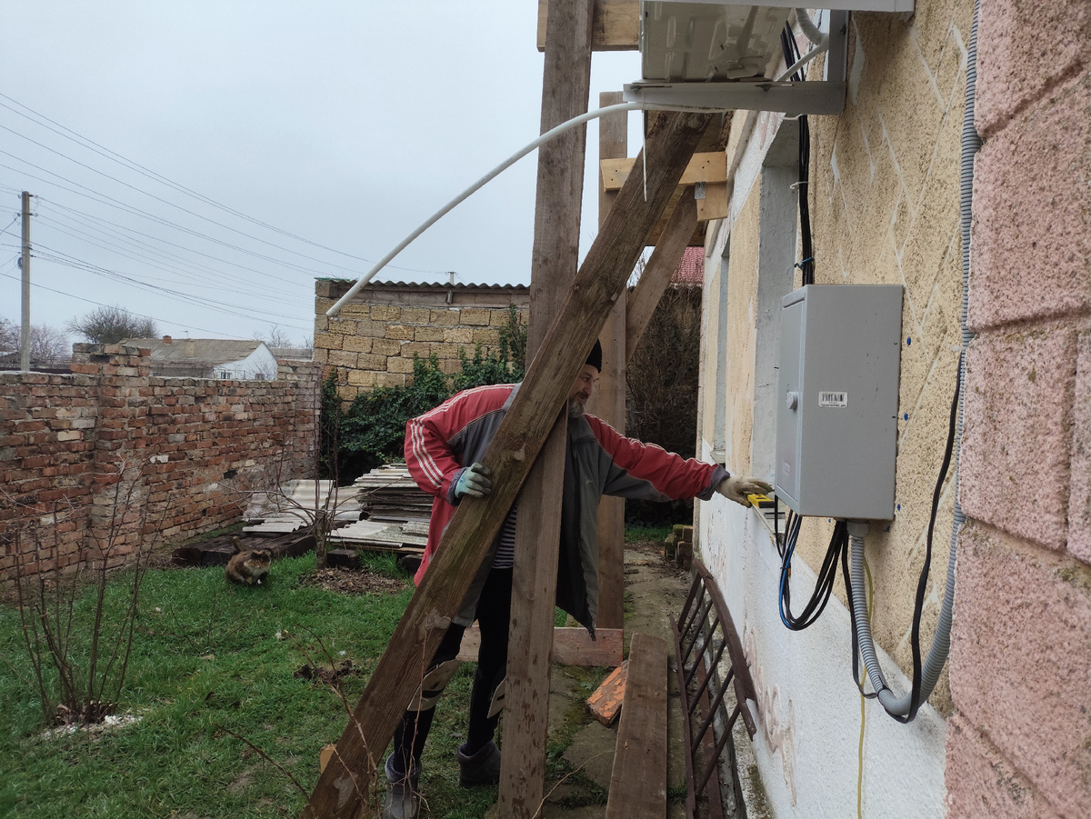 Пришлось менять все косоуры, все перекручивать