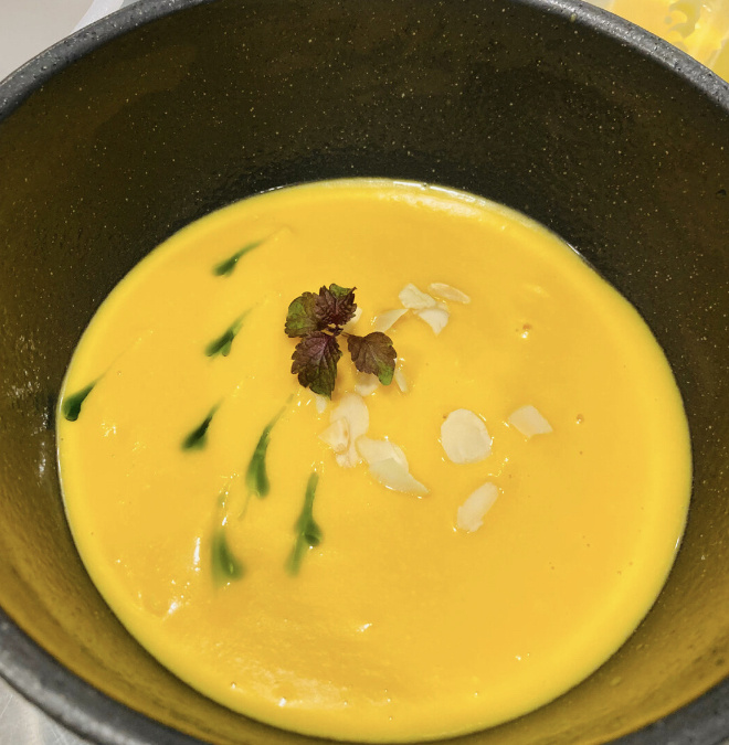 На этапе проработки в ресторане. Фото автора