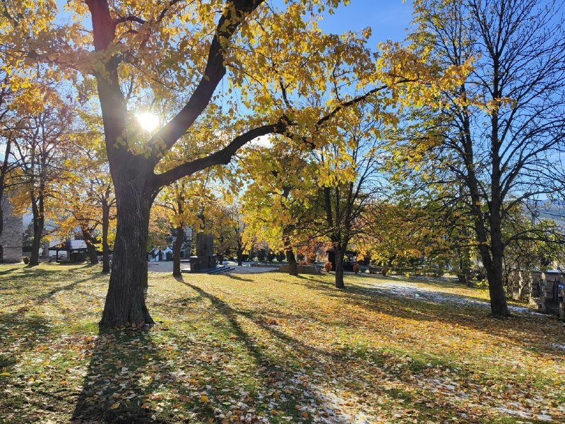 Зима в Сербии