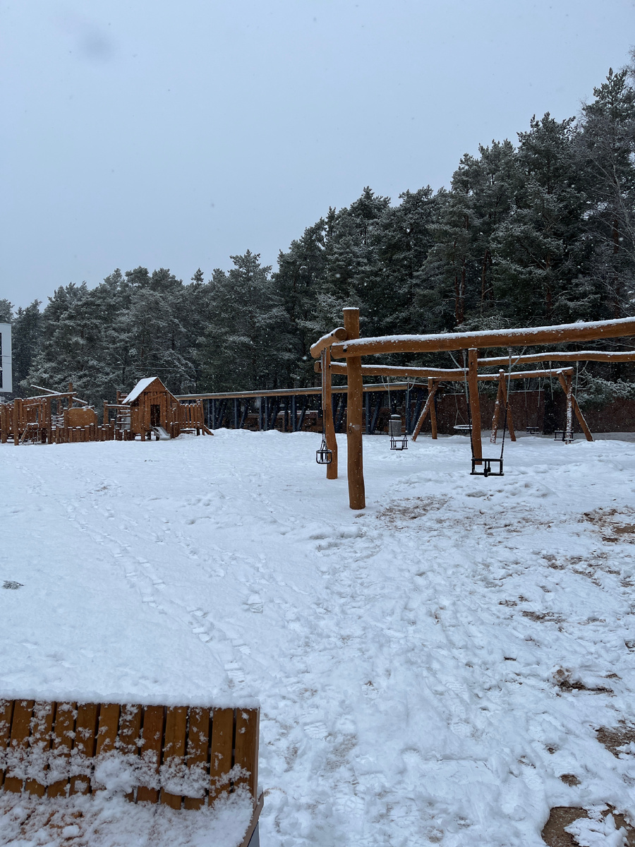 Новая площадка на Ласковом пляже