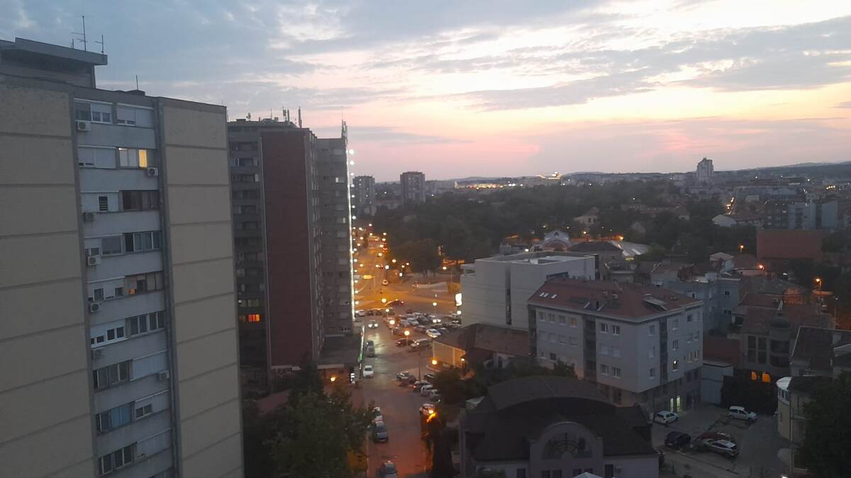 Крагуевац вечерний.