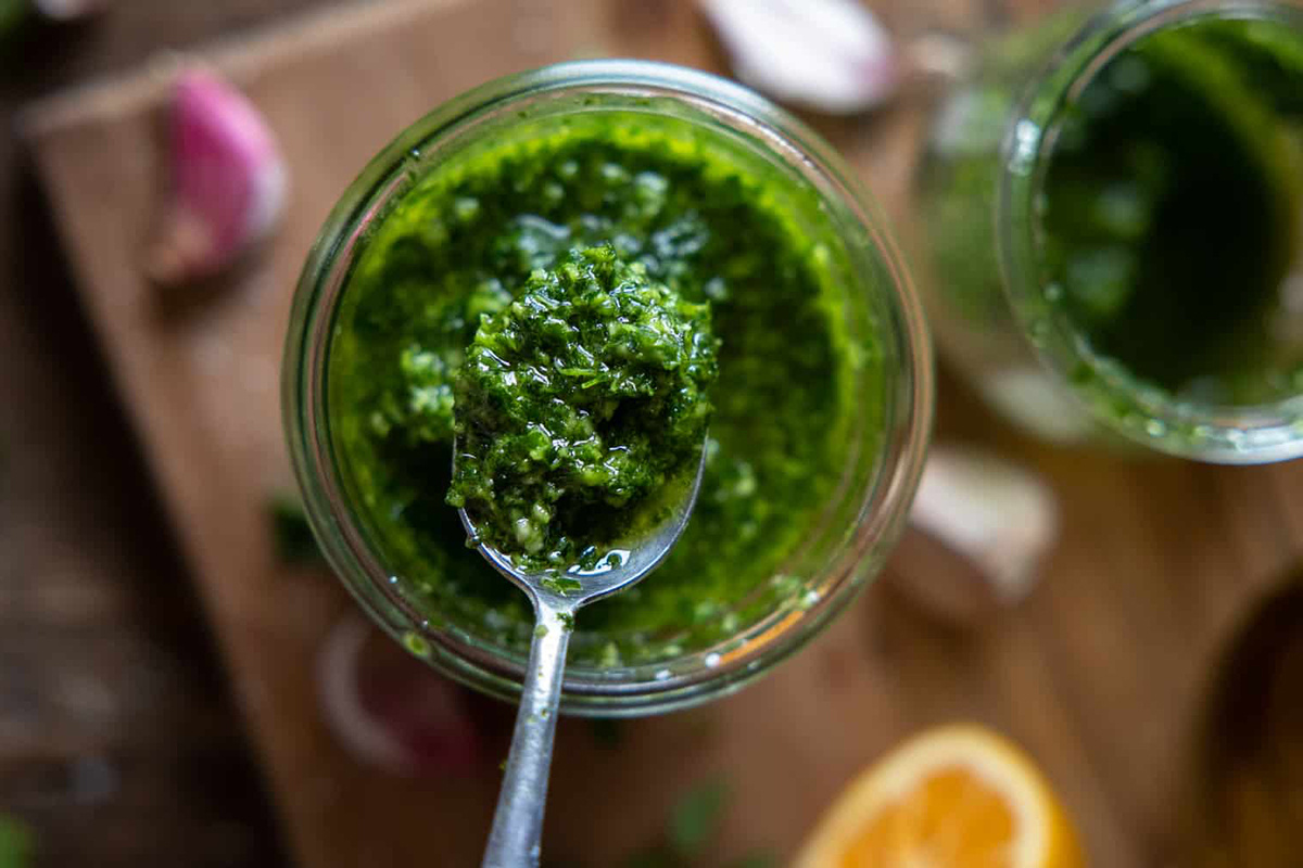 Соус из петрушки