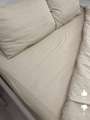 Фото из интернета, но будет ровно также, осталось только подушники получить и гусиный плед на днях