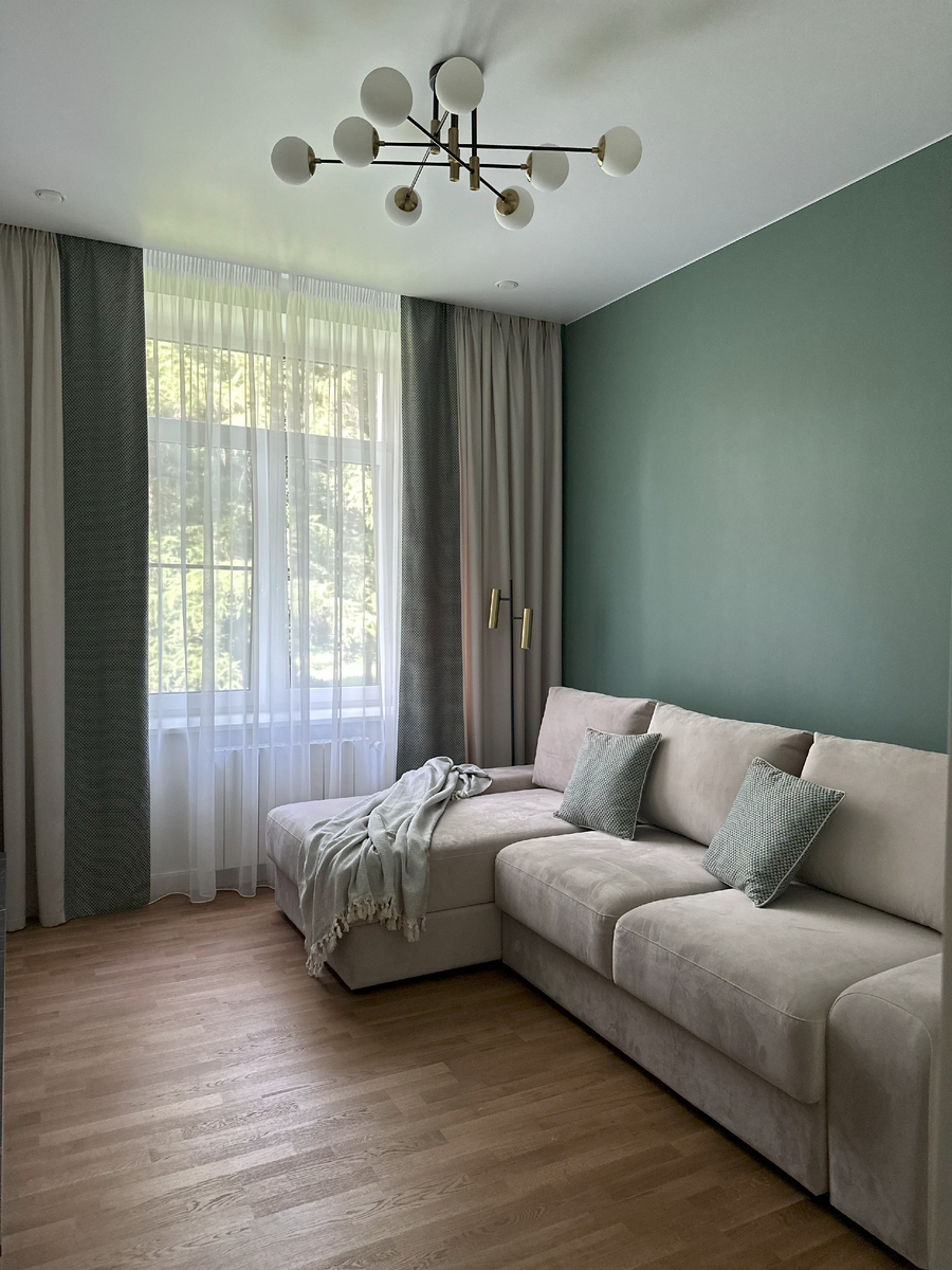 Мой реализованный проект в Санкт-Петербурге с натяжным потолком.