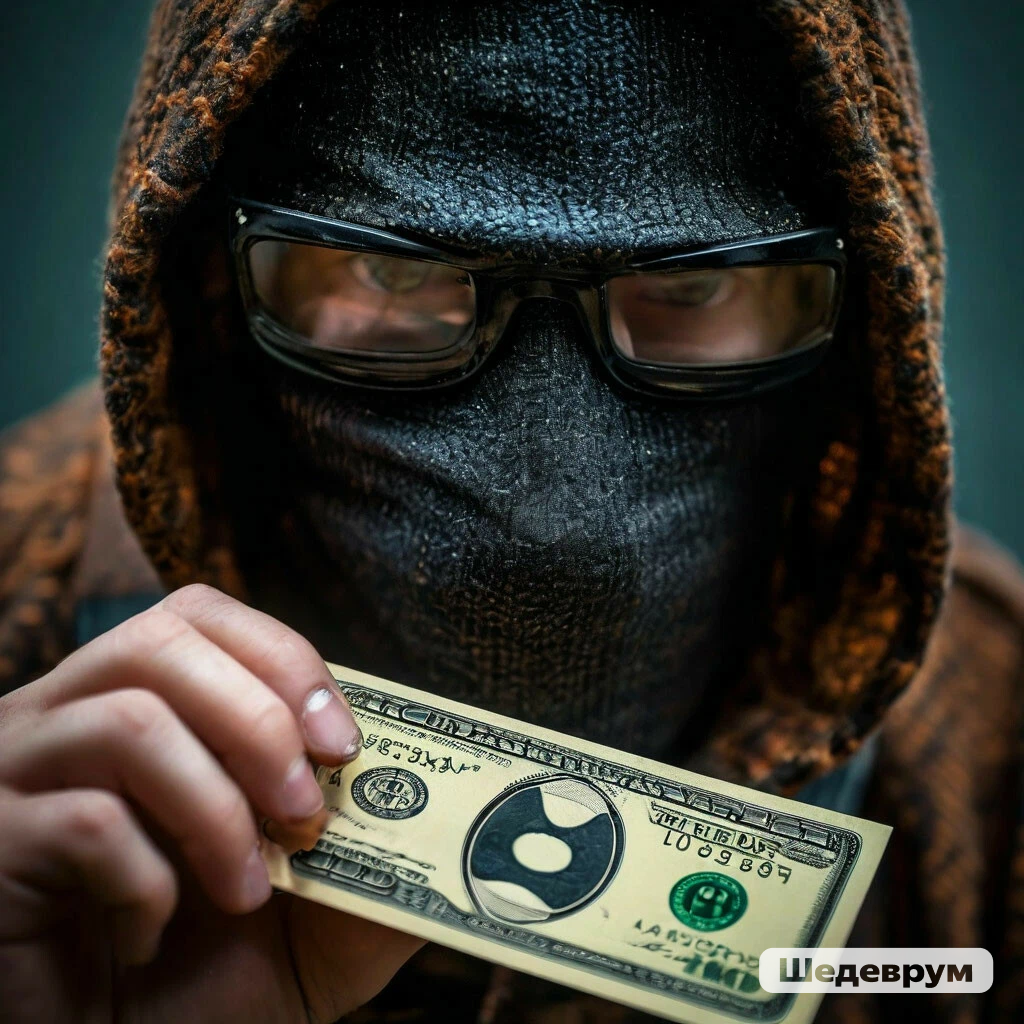 мошенник по мнению Искуственного интелекта - выглядит так