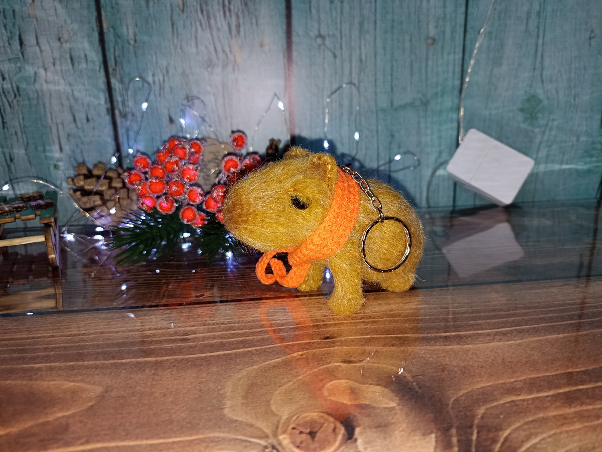 Брелок капибара.