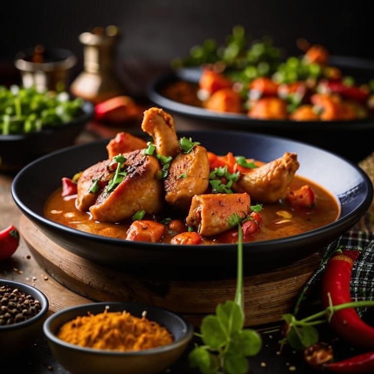 Ьлюдо курица карри