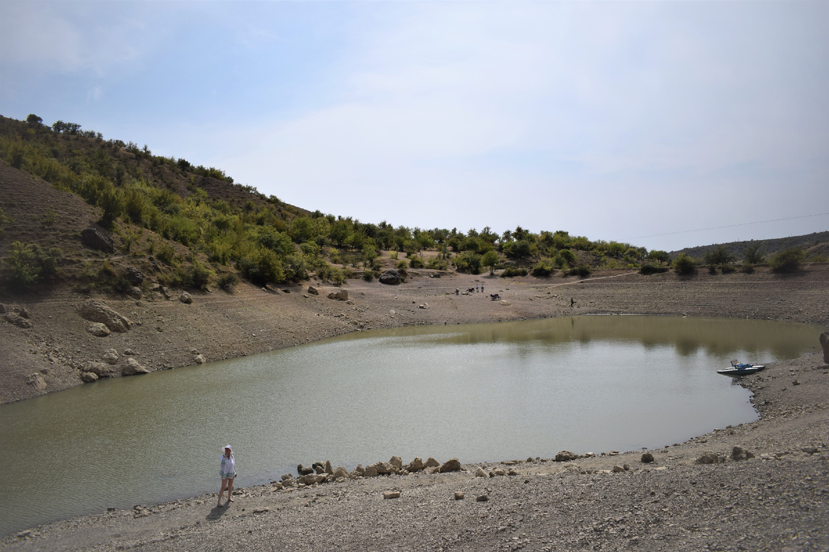 Горное озеро Панагия. Фотография автора статьи. 