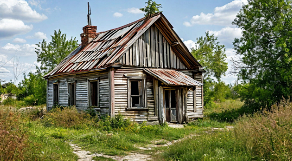 Заброшенный домик