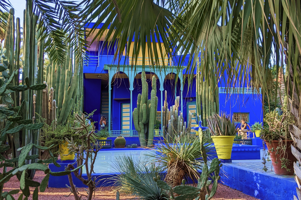 Марокко, Марракеш, Сад «Мажорель»