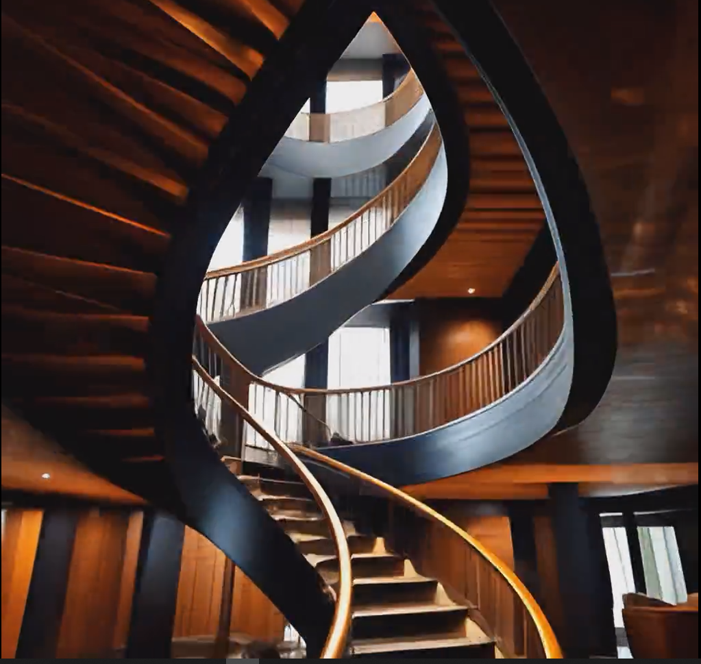 Изображение сгенерировано в нейросети Шедеврум - лестница сновидений