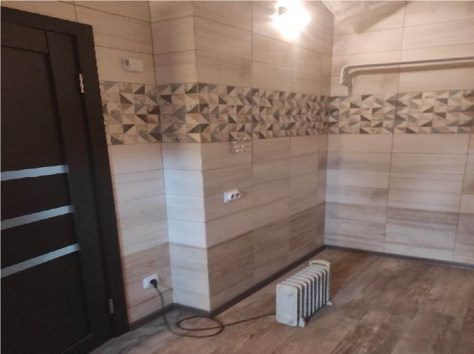 Без теплых полов дом банку не понравился)