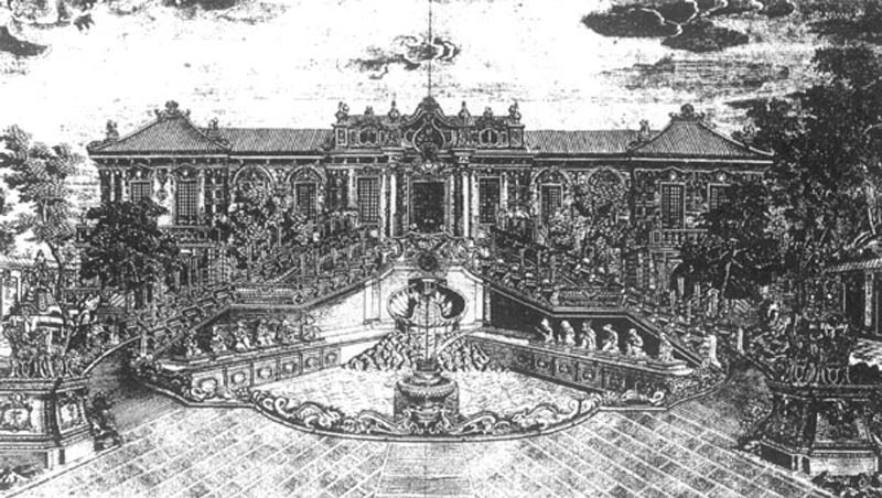 Дворец в Китае - Yuanmingyuan.